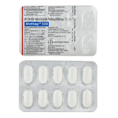 Metbay 500mg Tablets