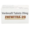 Zhewitra 20 mg Vardenafil Tablets