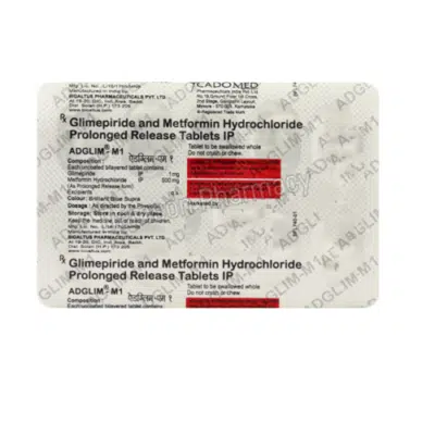 Adglim M 1mg Tablets