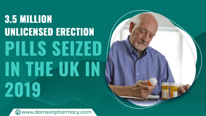 3.5 Million Unlicensed Erection Pills Seized in the UK in 2019