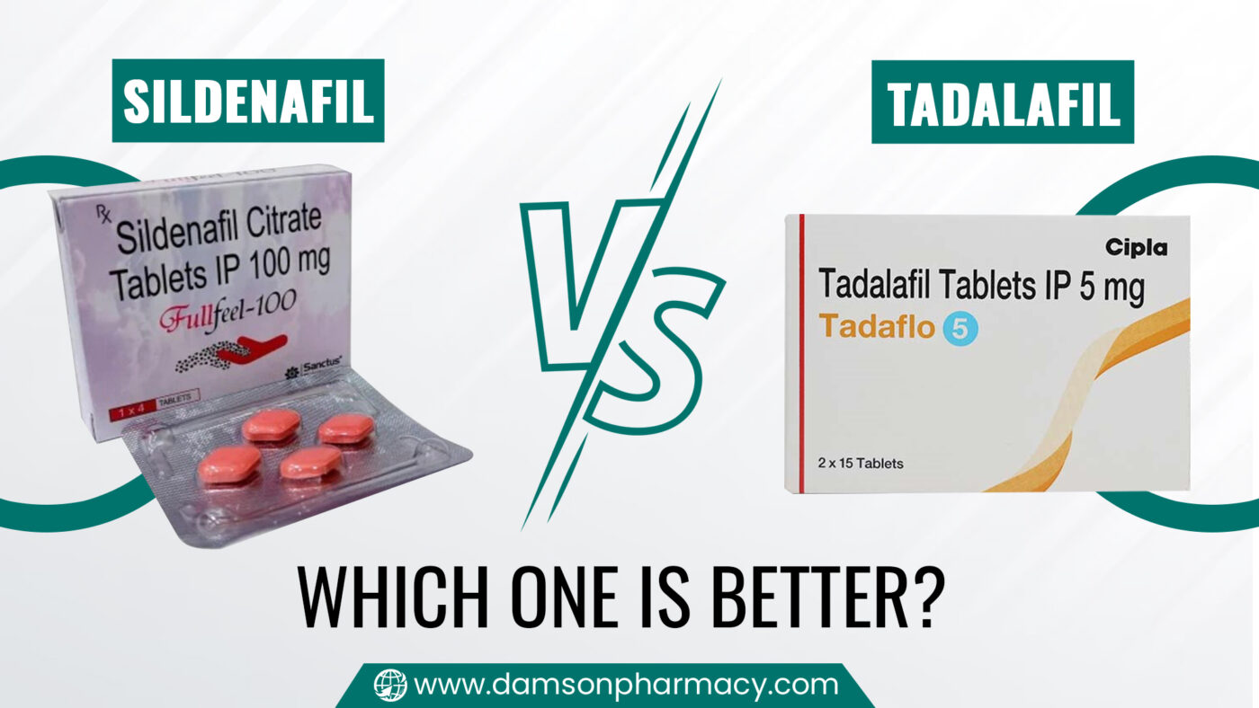 Sildenafil vs Tadalafil - Which One is better