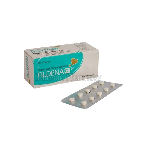 Fildena CT 50mg Sildenafil Tablet