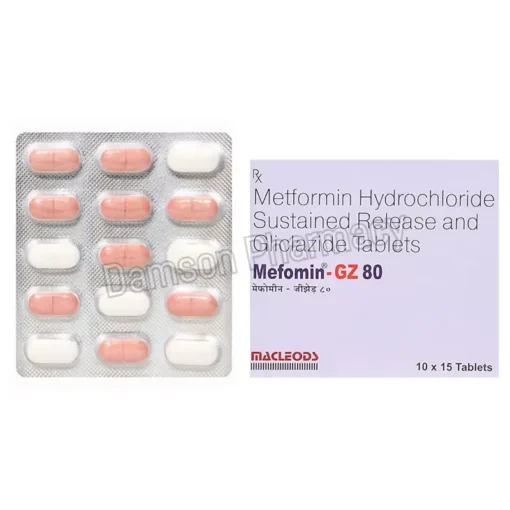 Mefomin GZ 80mg Tablets