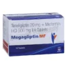 Megagliptin MF 20/500mg Tablets