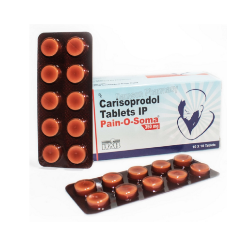 Pain O Soma 350mg Carisoprodol Tablet