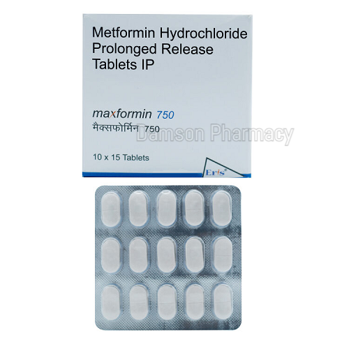 Maxformin 750mg Tablets