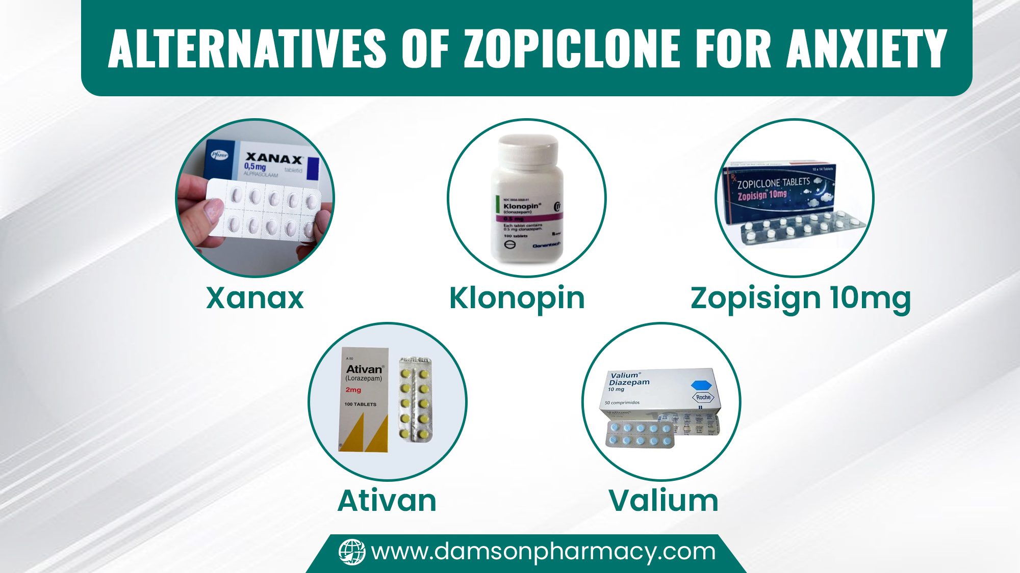 Alternatives of Zopiclone for Anxiety