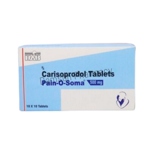 Pain O Soma 500mg Carisoprodol Tablet 1