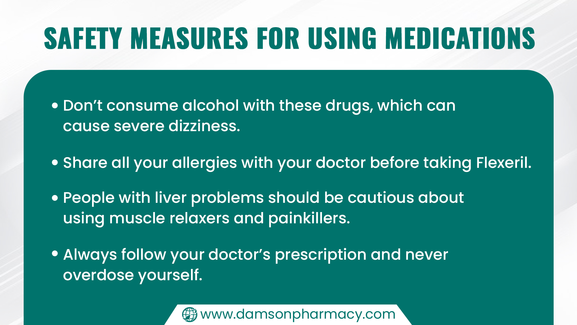 Safety Measures for Using Medications