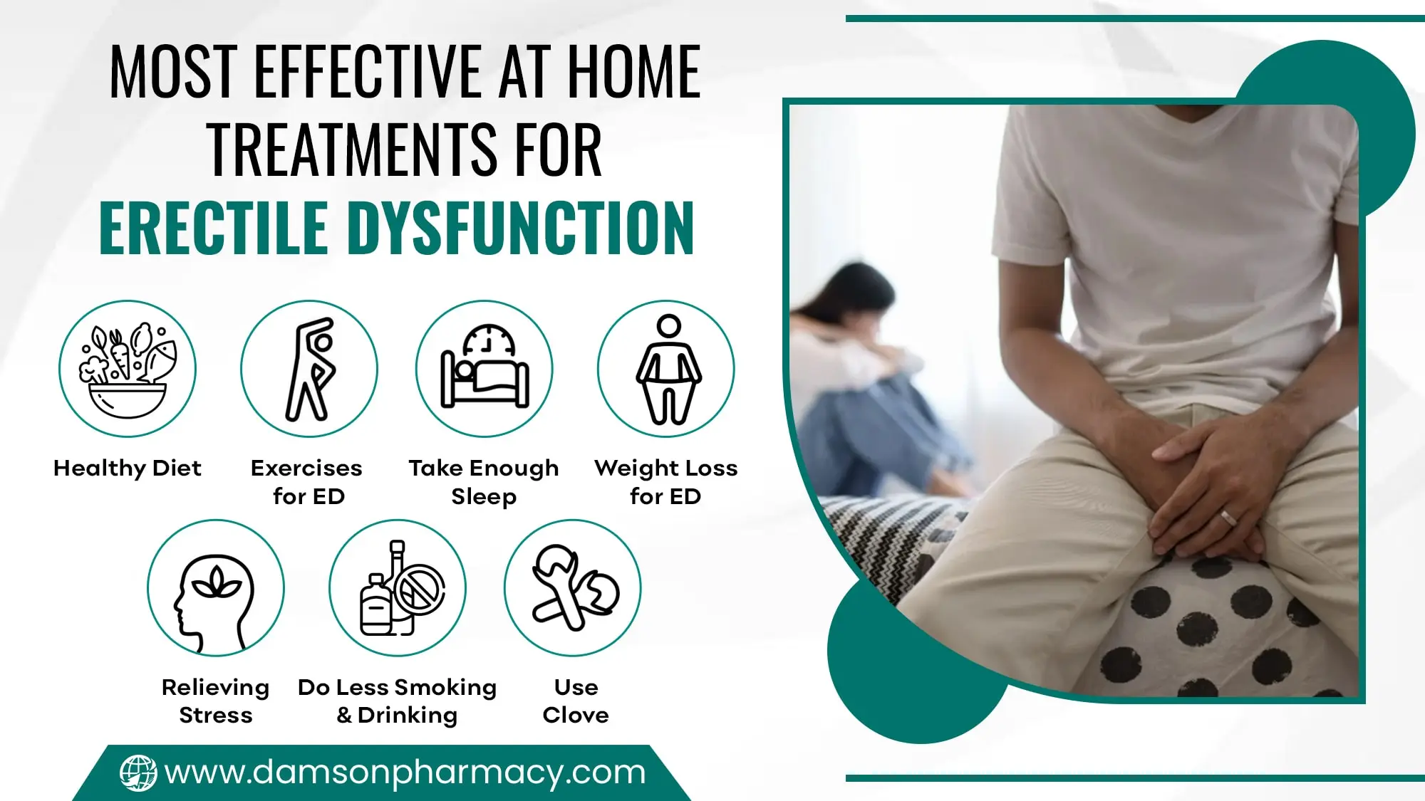 Most Effective At Home Treatments for Erectile Dysfunction