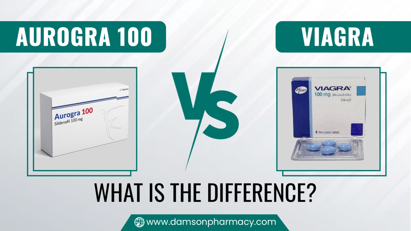 Aurogra 100 Vs Viagra What is the Difference