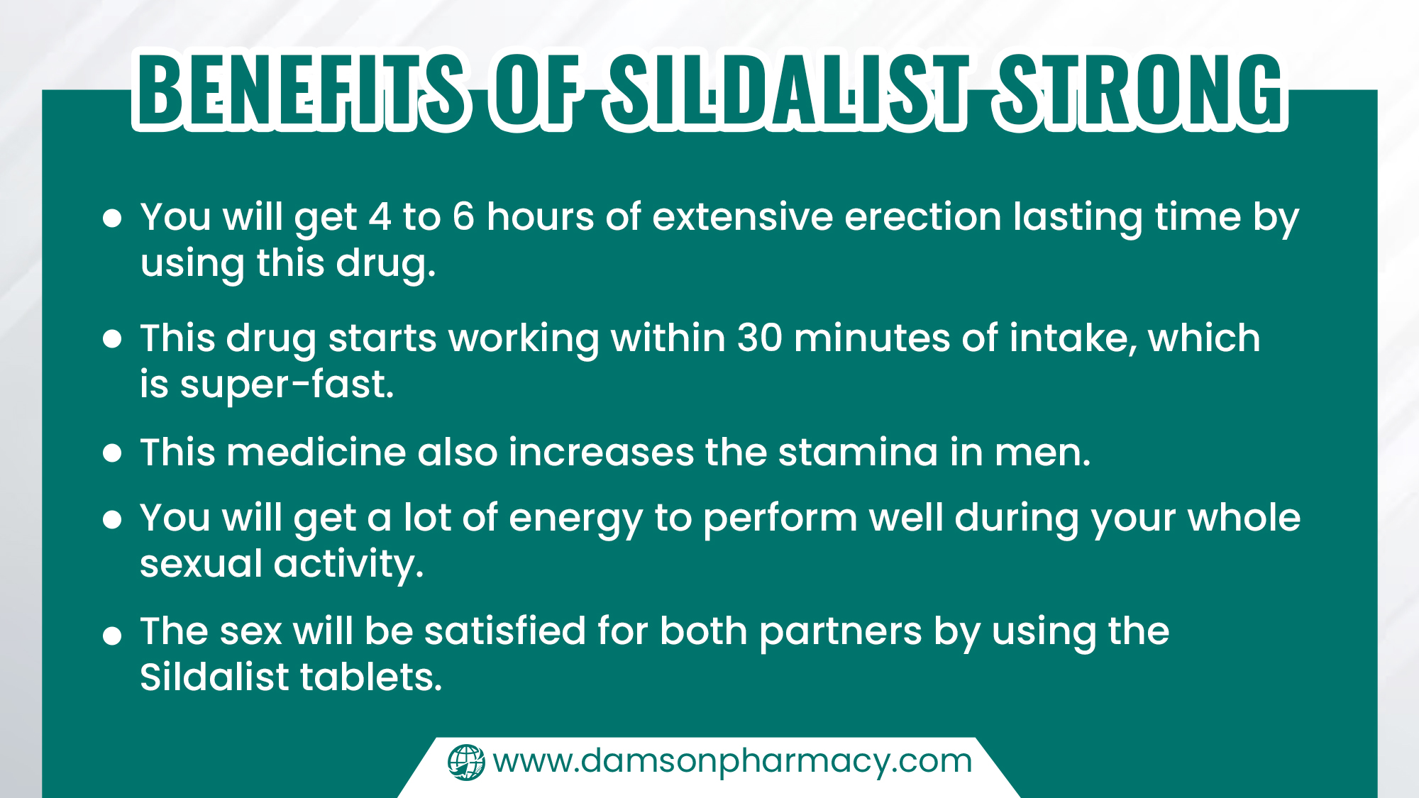 Benefits of Sildalist Strong
