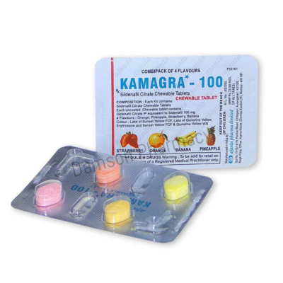 Kamagra Chewable 100mg Tablet 2