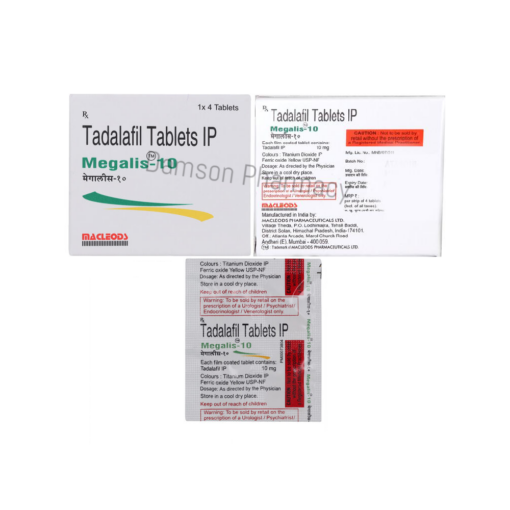 Megalis 10mg Tablets 3