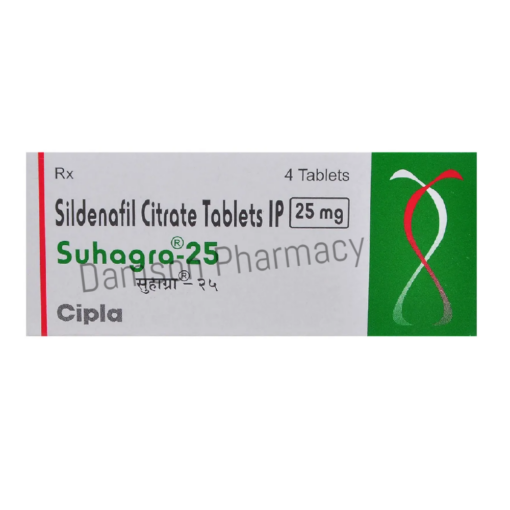 Suhagra 25mg Tablets 1