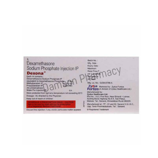Dexamethasone injection 3