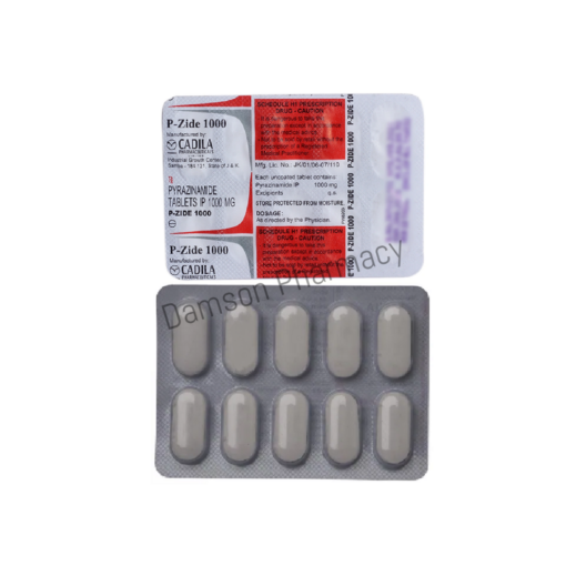 Pyrazinamide P- Zide 1000 Tablet 2