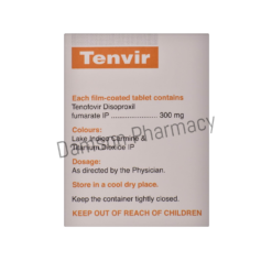 Teravir Tenofovir Disoproxil Fumarate (300mg) Tablet 2