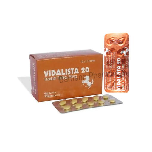 Vidalista 20mg Tadalafil Tablet 1