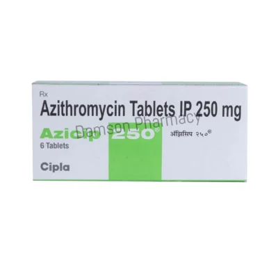 Azicip 250mg Azithromycin Tablet 1