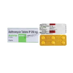 Azicip 250mg Azithromycin Tablet 3