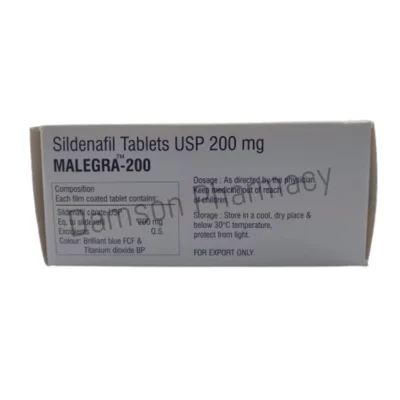 Malegra 200mg Sildenafil Tablet 4