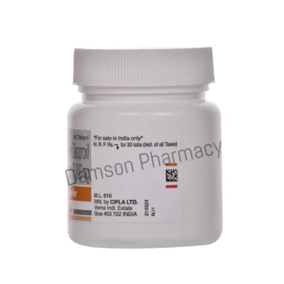 Teravir 300mg Tenofovir Disoproxil Fumarate Tablets