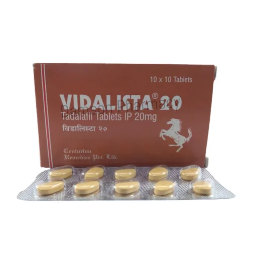 Vidalista 20mg Tadalafil Tablet