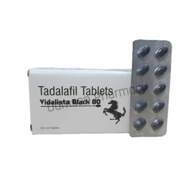 Vidalista Black 80mg Tadalafil Tablets