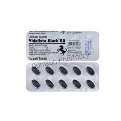 Vidalista Black 80mg Tadalafil Tablets