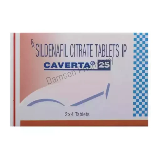 Caverta 25mg Sildenafil Tablets