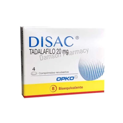 Disac 20mg Tadalafil Tablets