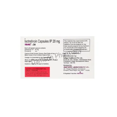 Isac 20mg Capsule