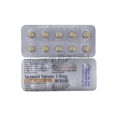 Vidalista 2.5mg Tablets