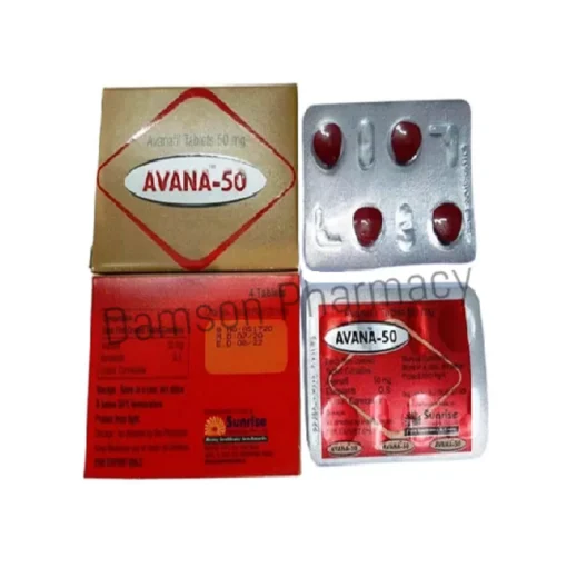 Avana 50mg Tablets 3