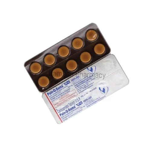Pain O Soma 500mg Carisoprodol Tablet 1