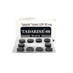 Tadarise Black 80mg Tadalafil Tablets