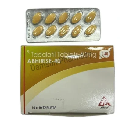 Abhirise 40mg Tadalafil Tablets