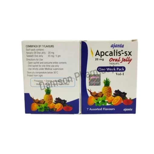 Apcalis-SX 20mg Tadalafil Oral Jelly