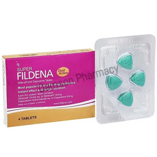 Super Fildena 160mg Sildenafil & Dapoxetine Tablets