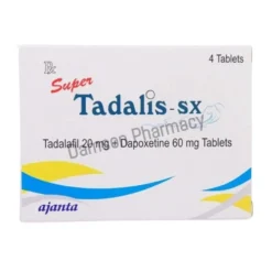 Super Tadalis-SX 80mg Tadalafil & Dapoxetine Tablets