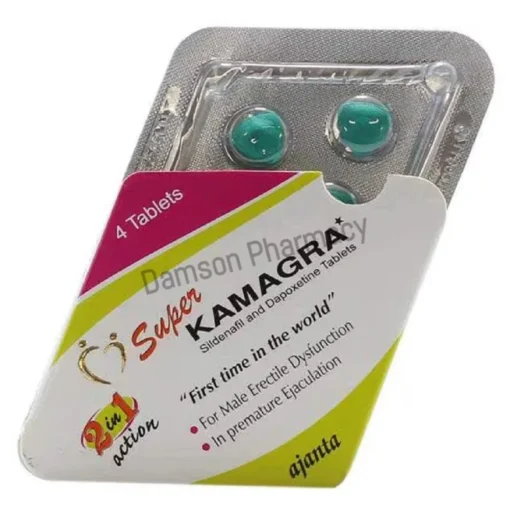 Super kamagra 160mg Sildenafil & Dapoxetine Tablets