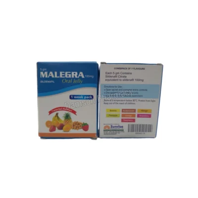 Malegra 100mg Sildenafil Oral Jelly 2