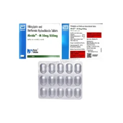 Abvida M 50/850mg Packaging View