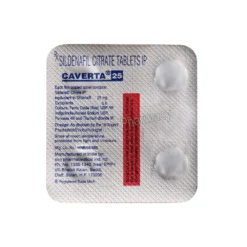 Caverta 25mg Sildenafil Tablets 2