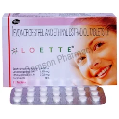 Loette 0.10 Mg + 0.02 Mg Tablets