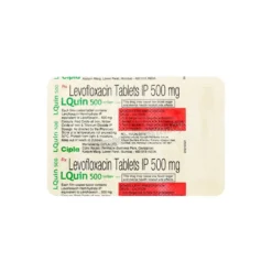 Lquin 500mg Strip Back View