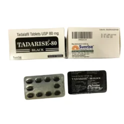 Tadarise Black 80mg Packaging View