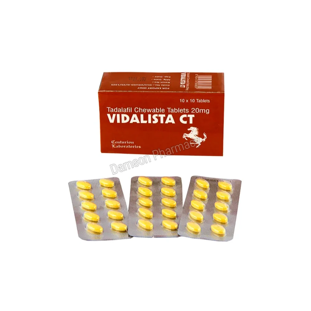 Vidalista CT 20mg Packaging View