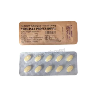 Vidalista Professional 20mg Tablets 3